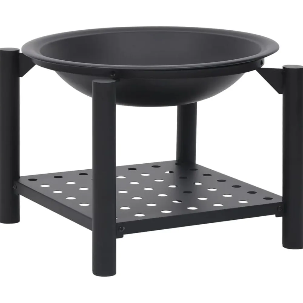 vidaXL Brasero con atizador acero 54x54x55 cm Best