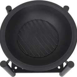 vidaXL Brasero con atizador acero 54x54x55 cm Best