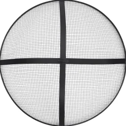 vidaXL Brasero con atizador acero 54x54x55 cm Best