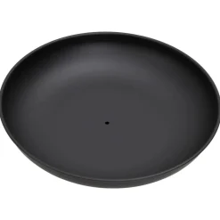 vidaXL Brasero de acero 57 cm Negro Clearance