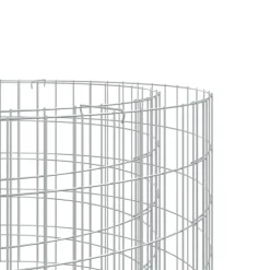 vidaXL Brasero de gaviones hierro galvanizado Ø50 cm New