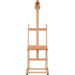 vidaXL Material De Oficina-Caballete de pintura madera maciza de haya 55x53,5x178 cm