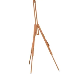 vidaXL Material De Oficina-Caballete de pintura madera maciza de haya 100x104x172 cm
