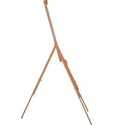 vidaXL Material De Oficina-Caballete de pintura madera maciza de haya 100x104x172 cm