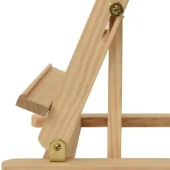 vidaXL Caballete de sobremesa madera maciza pino 29,5x33x80 cm Clearance