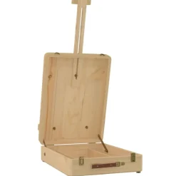 vidaXL Caballete de sobremesa madera maciza pino 27x43x68 cm Online