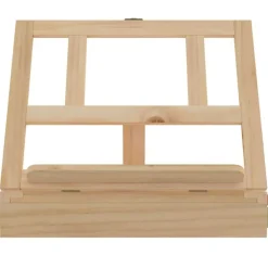 vidaXL Caballete de sobremesa con cajón madera de pino 33,5x25,5x7cm New