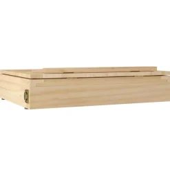 vidaXL Caballete de sobremesa con cajón madera de pino 33,5x25,5x7cm New