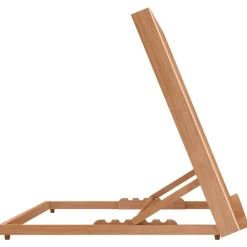 vidaXL Caballete de sobremesa madera maciza de haya 65x48x7 cm Outlet