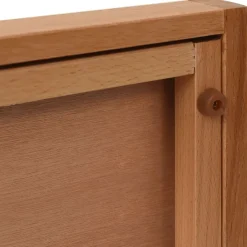 vidaXL Caballete de sobremesa madera maciza de haya 65x48x7 cm Outlet
