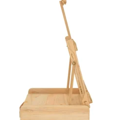 vidaXL Material De Oficina-Caballete de sobremesa con cajón madera de pino 41,5x37x12 cm