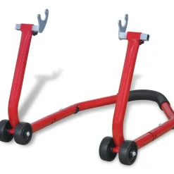 vidaXL caballete trasero para motocicleta color rojo Hot