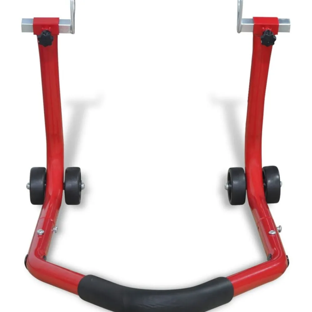 vidaXL caballete trasero para motocicleta color rojo Hot