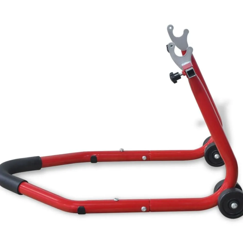 vidaXL caballete trasero para motocicleta color rojo Hot