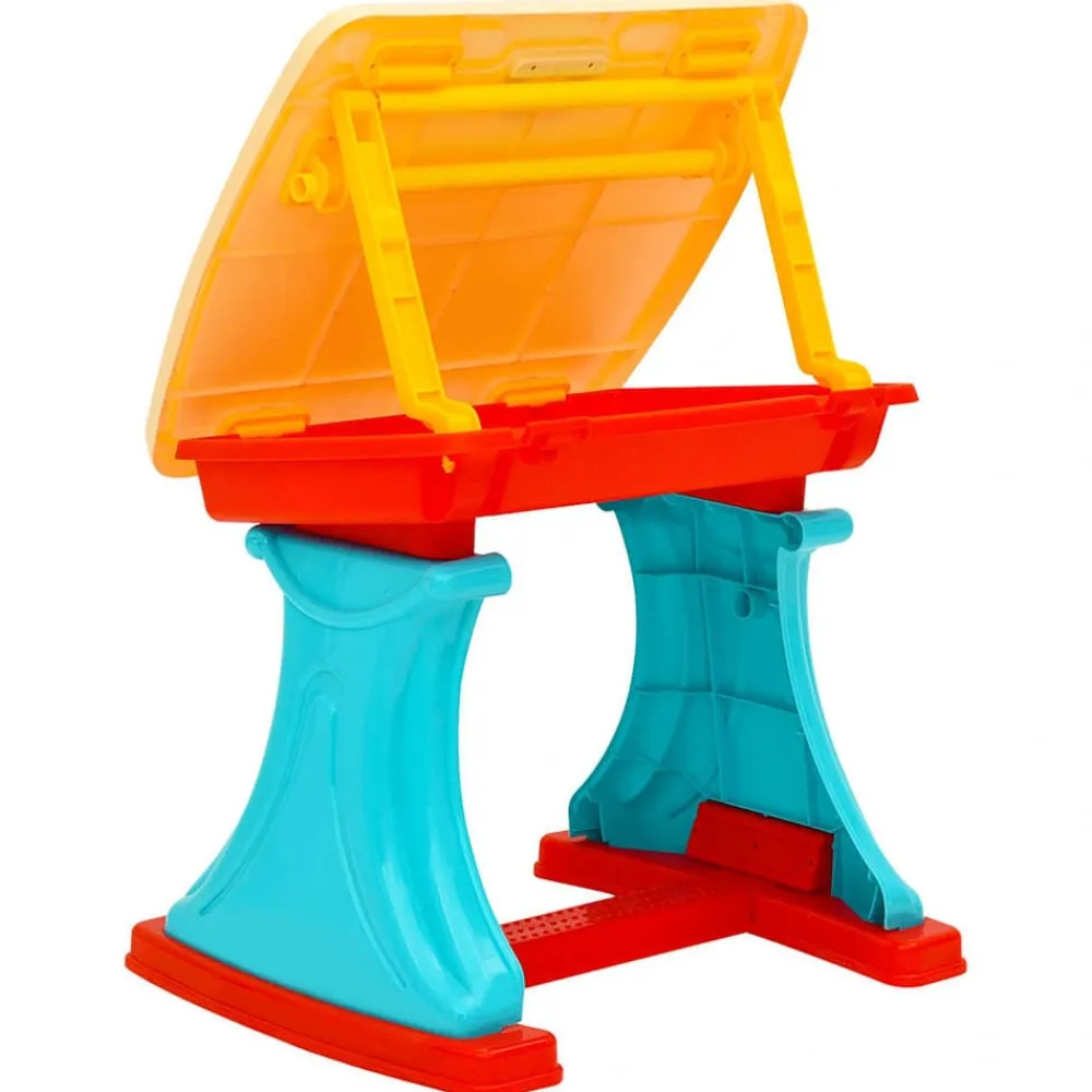 vidaXL Juguetes-Caballete y escritorio de aprendizaje para niños ajustable