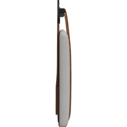 vidaXL Cabecera Colgante Liso 90 x 55 x 5 cm PU antiguo Gris nube New