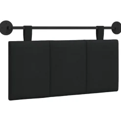vidaXL Camas Y Accesorios-Cabecera Colgante Montaje en la pared 90 x 55 x 5 cm tela