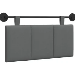 vidaXL Camas Y Accesorios-Cabecera Colgante Rayado 90 x 55 x 5 cm tela