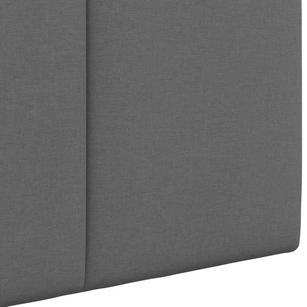 vidaXL Camas Y Accesorios-Cabecera Colgante Rayado 90 x 55 x 5 cm tela