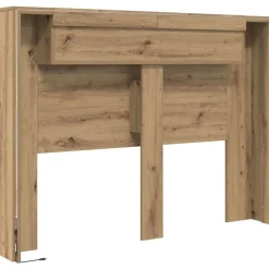 vidaXL Camas Y Accesorios-Cabecera con LED 140 x 16,5 x 103,5 cm