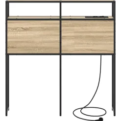 vidaXL Camas Y Accesorios-Cabecera de almacenamiento con estante 98 cm