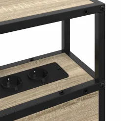 vidaXL Camas Y Accesorios-Cabecera de almacenamiento con estante 98 cm