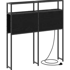 vidaXL Camas Y Accesorios-Cabecera de almacenamiento con estante 98 cm