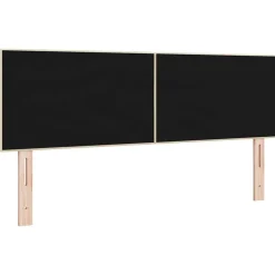 vidaXL Cabecero Ajustable en Altura con cabecera 144 cm tela Crema Discount