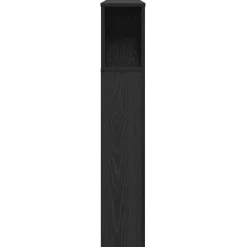 vidaXL Cabecero con armario 180 x 18,5 x 102,5 cm Roble negro New
