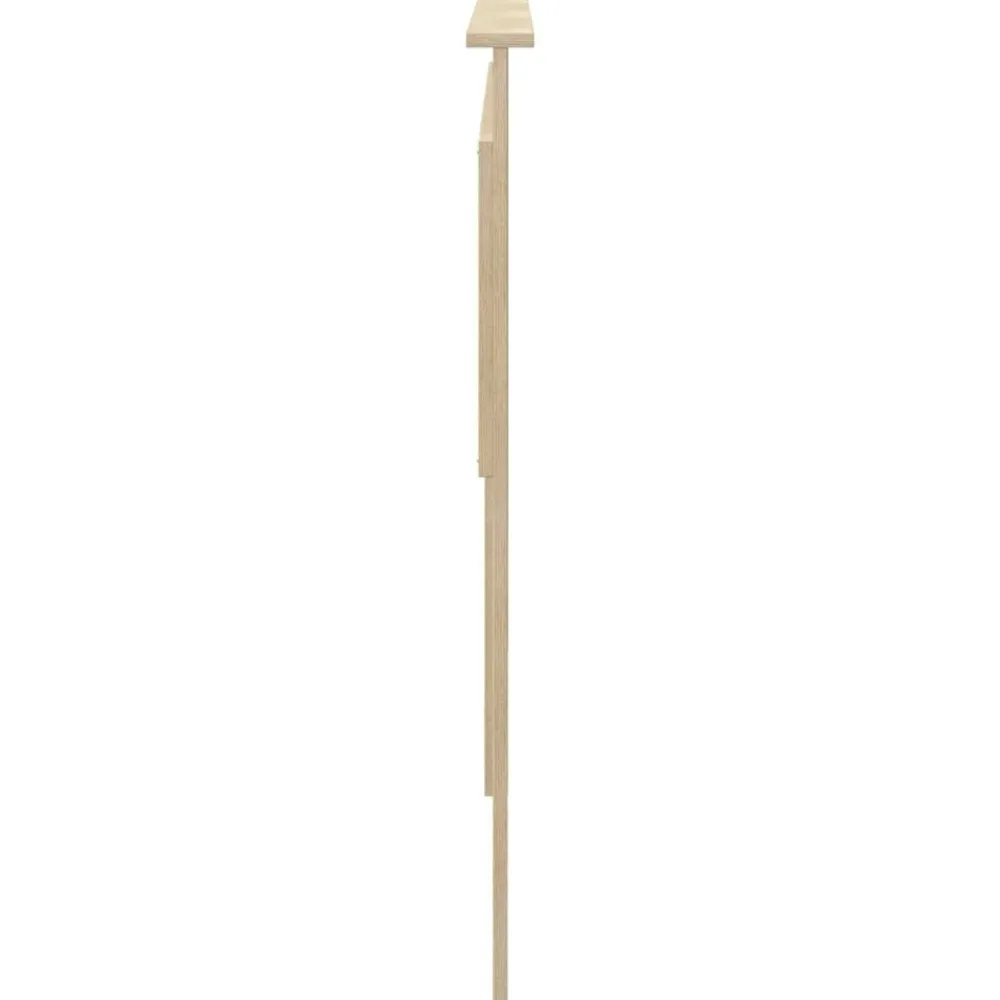 vidaXL Cabecero con cabecera 200 cm Madera contrachapada Roble Sonoma Discount