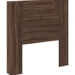 vidaXL Cabecero con estante Roble Marrón 100 x 16,5 x 103,5 cm Marr&oacute;n roble Clearance