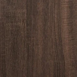 vidaXL Cabecero con estante Roble Marrón 100 x 16,5 x 103,5 cm Marrón roble Clearance