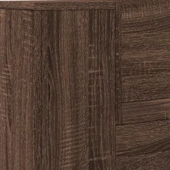 vidaXL Cabecero con estante Roble Marrón 100 x 16,5 x 103,5 cm Marrón roble Clearance