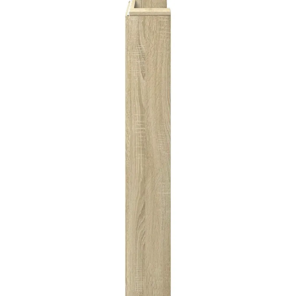 vidaXL Cabecero con estante 100 x 16,5 x 103,5 cm Roble Sonoma Online
