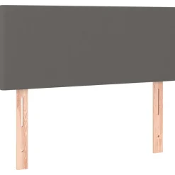 vidaXL Camas Y Accesorios-Cabecero con LED cuero sintético 80x5x78/88 cm