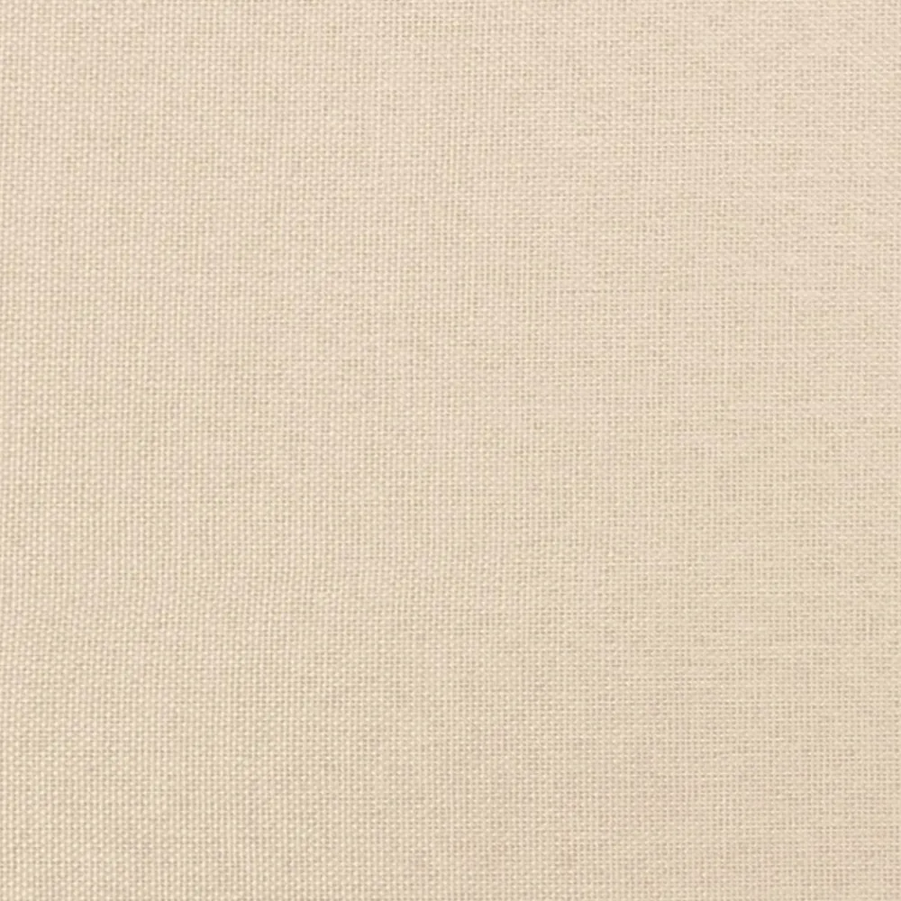 vidaXL Cabecero con LED de tela color 80x5x78/88 cm Crema Outlet