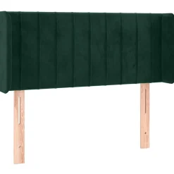 vidaXL Camas Y Accesorios-Cabecero con LED de terciopelo 83x16x78/88 cm