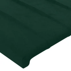 vidaXL Camas Y Accesorios-Cabecero con LED de terciopelo 83x16x78/88 cm