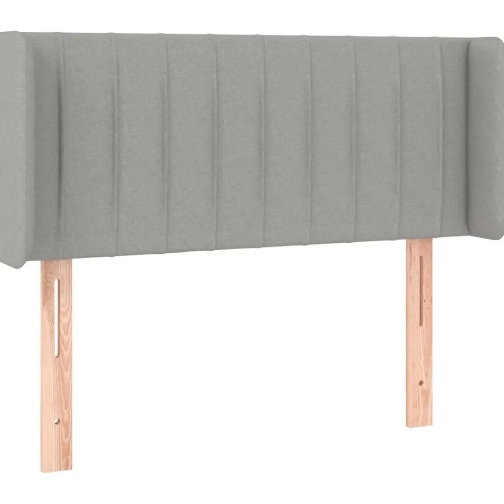 vidaXL Camas Y Accesorios-Cabecero con LED de tela 83x16x78/88 cm