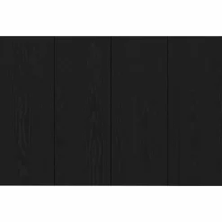 vidaXL Cabecero con Mueble 3 pcs Madera de ingeniería Roble negro New