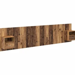 vidaXL Camas Y Accesorios-Cabecero con Mueble con cajón 3 pcs