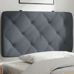 vidaXL Camas Y Accesorios-Cabecero de cama acolchado terciopelo 80 cm