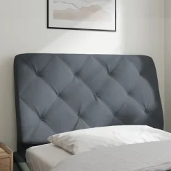 vidaXL Camas Y Accesorios-Cabecero de cama acolchado terciopelo 80 cm