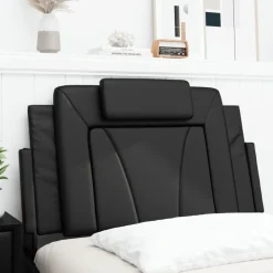 vidaXL Camas Y Accesorios-Cabecero de cama acolchado Viana cuero sintético 80 cm
