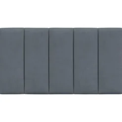 vidaXL Camas Y Accesorios-Cabecero de cama acolchado Hanko terciopelo 80 cm