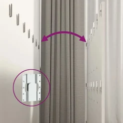 vidaXL Cabecero de cama con mesitas madera contrachapada Blanco Clearance
