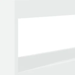 vidaXL Cabecero de cama con LED 100x17x102 cm Blanco Sale