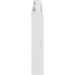vidaXL Cabecero de cama con estantes madera maciza pino 200 cm Blanco Clearance