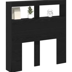 vidaXL Camas Y Accesorios-Cabecero de cama con LED 100x17x102 cm
