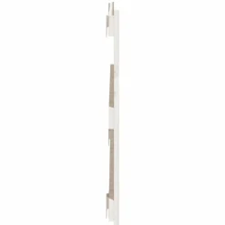vidaXL Cabecero de cama de pared madera maciza pino 108x3x60 cm Blanco Online